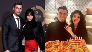 Cristiano Ronaldo ir Georgina Rodriguez