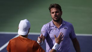 Holgeris Rune ir Stanas Wawrinka