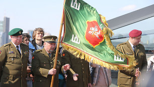 Vilniaus šaulių kuopos naujokų priesaikos ceremonija