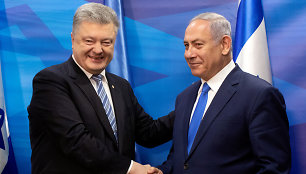 Petro Porošenka ir Benjaminas Netanyahu