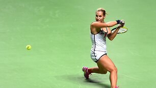 Dominika Cibulkova pateko į ketvirtfinalį Belgijoje