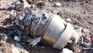 Iranas numu&scaron;ė Ukrainos lėktuvą &bdquo;Boeing 737&ldquo;