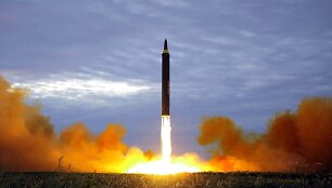 Raketos paleidimas netoli Pchenjano