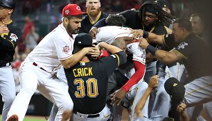 Mu&scaron;tynės MLB lygoje
