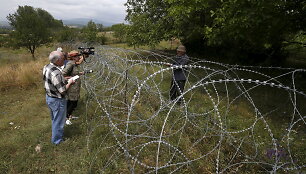 Rusijos kariai vis pastumia Pietų Osetijos sienos su Gruzija riboženklį į &scaron;ios &scaron;alies gilumą