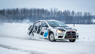 Dominykas Butvilas „Halls Winter Rally“ varžybose