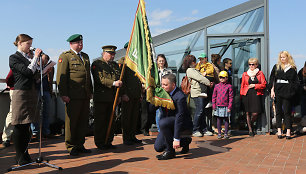 Vilniaus šaulių kuopos naujokų priesaikos ceremonija