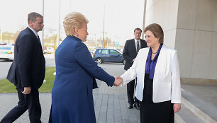 Dalia Grybauskaitė ir Loreta Graužinienė