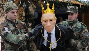 Karalius Erodas ukrainiečių Kalėdiniame vaidinime tapo Vladimiru Putinu