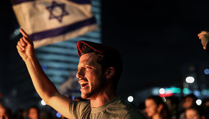 Izraelyje nesibaigia protestai