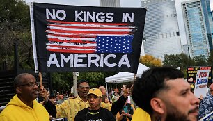 JAV &ndash; masiniai protestai prie&scaron; Trumpo politiką