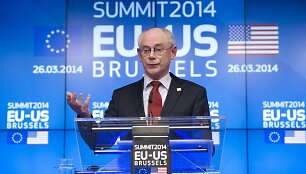 Europos Vadovų Tarybos Pirmininkas Hermanas Van Rompuy