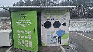 Vagystės i&scaron; atliekų surinkimo vietų