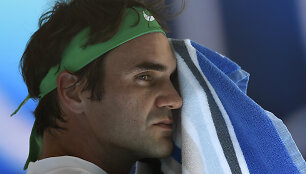 Rogeris Federeris prie&scaron; Toma&scaron;ą Berdychą