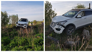 Kėdainiuose pavogtas ir Radvili&scaron;lio rajone aptiktas &bdquo;Hyundai&ldquo;
