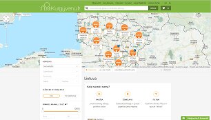 Interneto portale kurgyvenu.lt pateikiama informacija apire NT kainas, gyvenamosios aplinkos veiksnius: nusikalstamumą, oro užter&scaron;tumą, triuk&scaron;mą, mokesčius ir kt.
