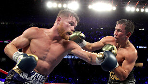 Canelo Alvarezo ir Genadijaus Golovkino dvikova