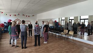 Lietuvos &scaron;okio-judesio terapijos asociacijos organizuoti užsiėmimai Vilniaus senjorėms