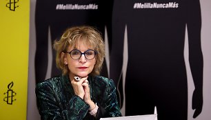 „Amnesty International“ generalinė sekretorė Agnes Callamard