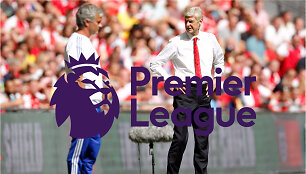 Jose Mourinho prie&scaron; Arsene'ą Wengerą