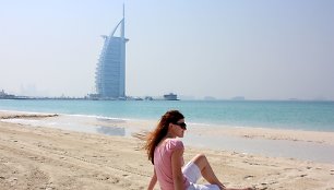 Paplūdimys Dubajuje