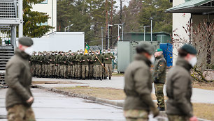 Rukloje vyks NATO priešakinių pajėgų bataliono kovinės grupės vadų pasikeitimo ceremonija