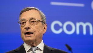 Mario Draghi ir Ursula von der Leyen pristato Europos konkurencingumo ataskaitą. / Wiktor Dabkowski / ZUMAPRESS.com