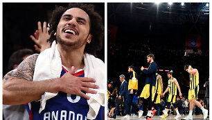 S.Larkino vedama &bdquo;Anadolu Efes&ldquo; sutriu&scaron;kino &bdquo;Fenerbahčę&ldquo;