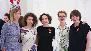 Lina Lapelytė, Rugilė Barzdžiukaitė, Vaiva Grainytė, Lucia Pietroiusti, Rasa Antanavičiūtė