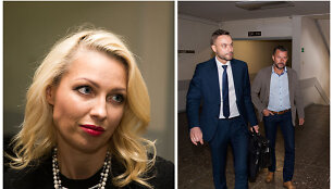 Natalija Martinavičienė ir Sigitas Martinavičius Kauno apylinkės teisme susitiko 2018-ųjų metų rugpjūtį 