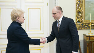 Dalia Grybauskaitė ir Tomas Žilinskas