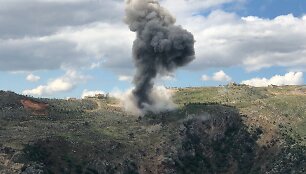 Izraelio ir &bdquo;Hezbollah&ldquo; karas / RABIH DAHER / AFP