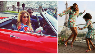 Beyonce ir Jay Z su dukra Blue Ivy