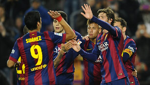 &bdquo;Barcelona&ldquo; futbolininkai