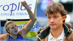 Rūta Meilutytė ir Paulius Andrijauskas