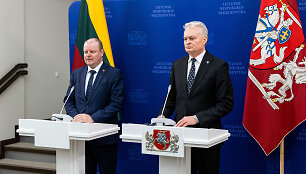Saulius Skvernelis, Gitanas Nausėda