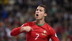 Cristiano Ronaldo - Portugalijos futbolo rinktinės lyderis