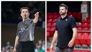 Linas Kleiza po rungtynių užsipuolė krep&scaron;inio teisėjus.
