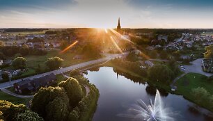 &Scaron;ilalės miesto panorama
