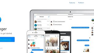 &bdquo;Messenger&ldquo; svetainė - tai ta pati &bdquo;Messenger&ldquo; programėlė, tik didesniame ekrane