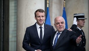 H.al Abadi ir E.Macronas