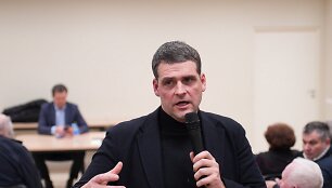 Remigijaus Žemaitaičio susitikimas su panevėžiečiais