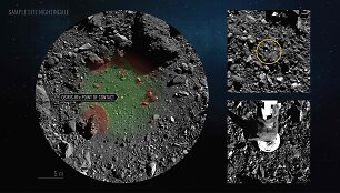 Zondo &bdquo;Osiris-Rex&ldquo; paėmė asteroido dulkių mėginį