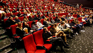 Vilniaus kino teatre pradedamos rodyti Kanų liūtų reklamos 