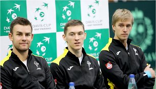 Laurynas Grigelis, Tadas Babelis ir Lukas Mugevičius