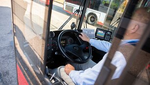 Naujieji Vilniaus vie&scaron;ojo transporto autobusai