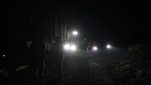 Pabradėje vyksta JAV karių paie&scaron;kų operacija 