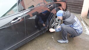 Audriaus eismo įvykyje nukentėjęs &bdquo;Mercedes-Benz S55 AMG&ldquo;