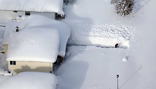 Sniegas Niujorko valstijoje