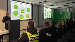 Kauno apskrities policija pristatė pernai metų veiklos rezultatus